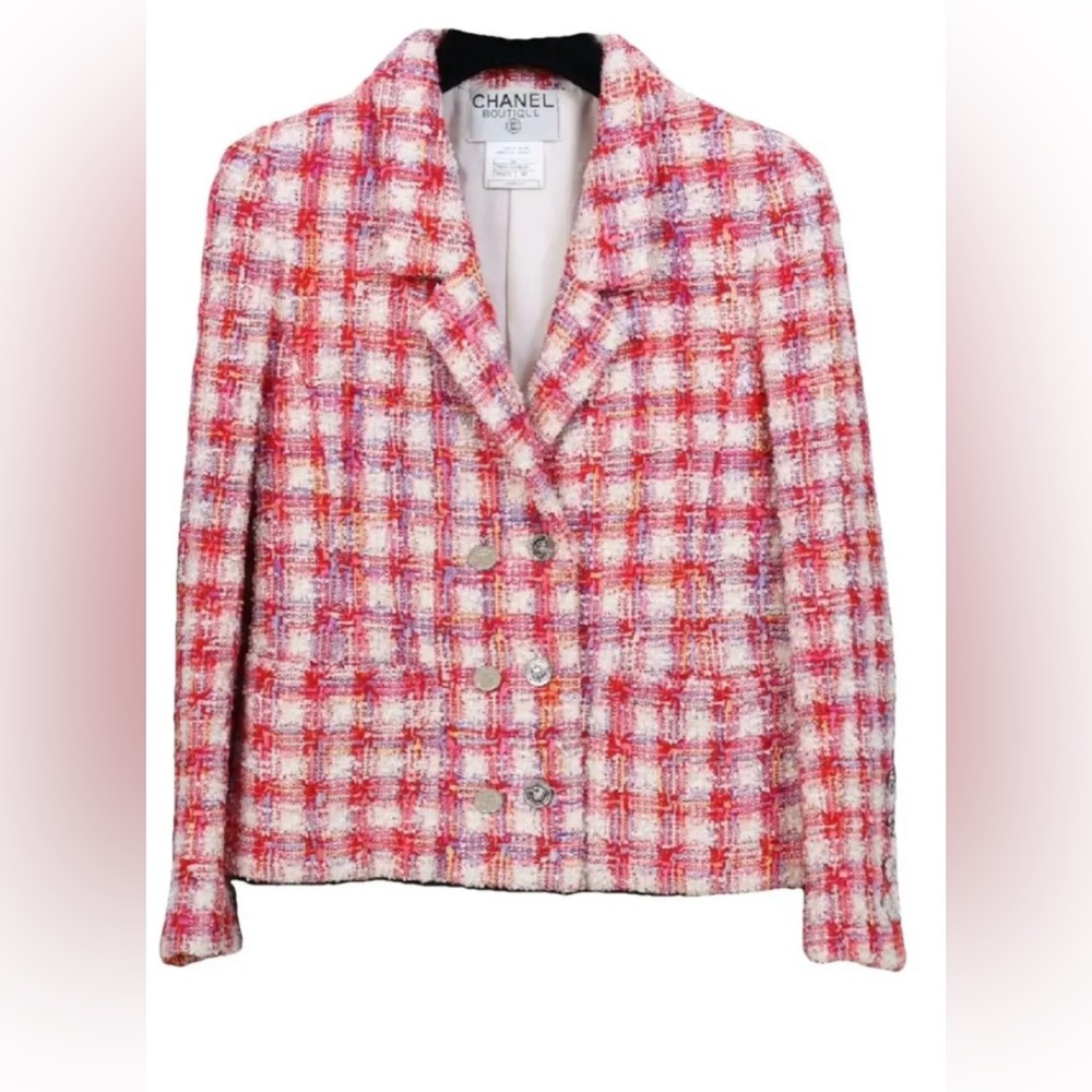 CHANEL tweed jacket authentic